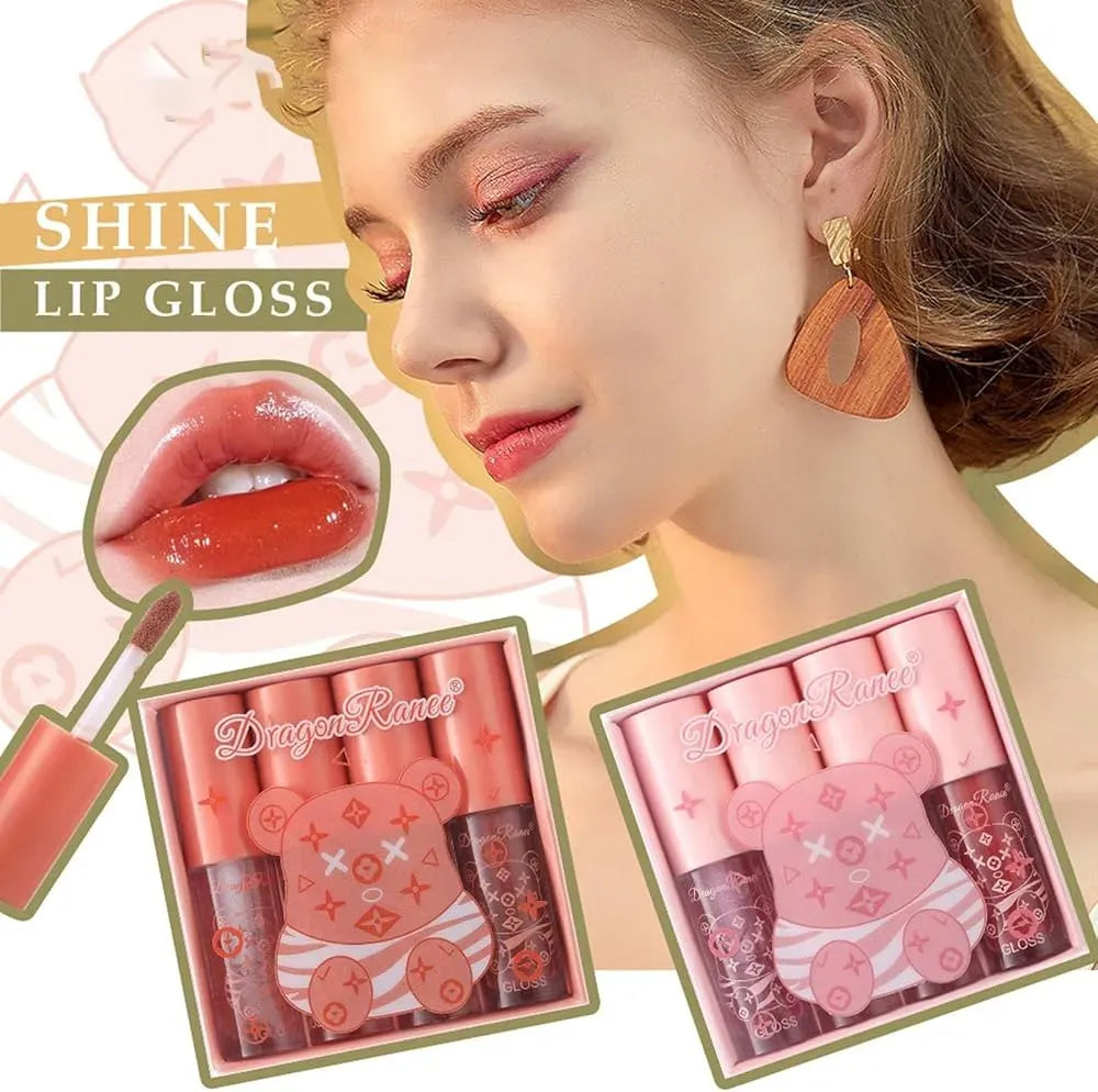 Shine Lip Gloss Set – Moisturizing & Long-Lasting Glossy Lips
