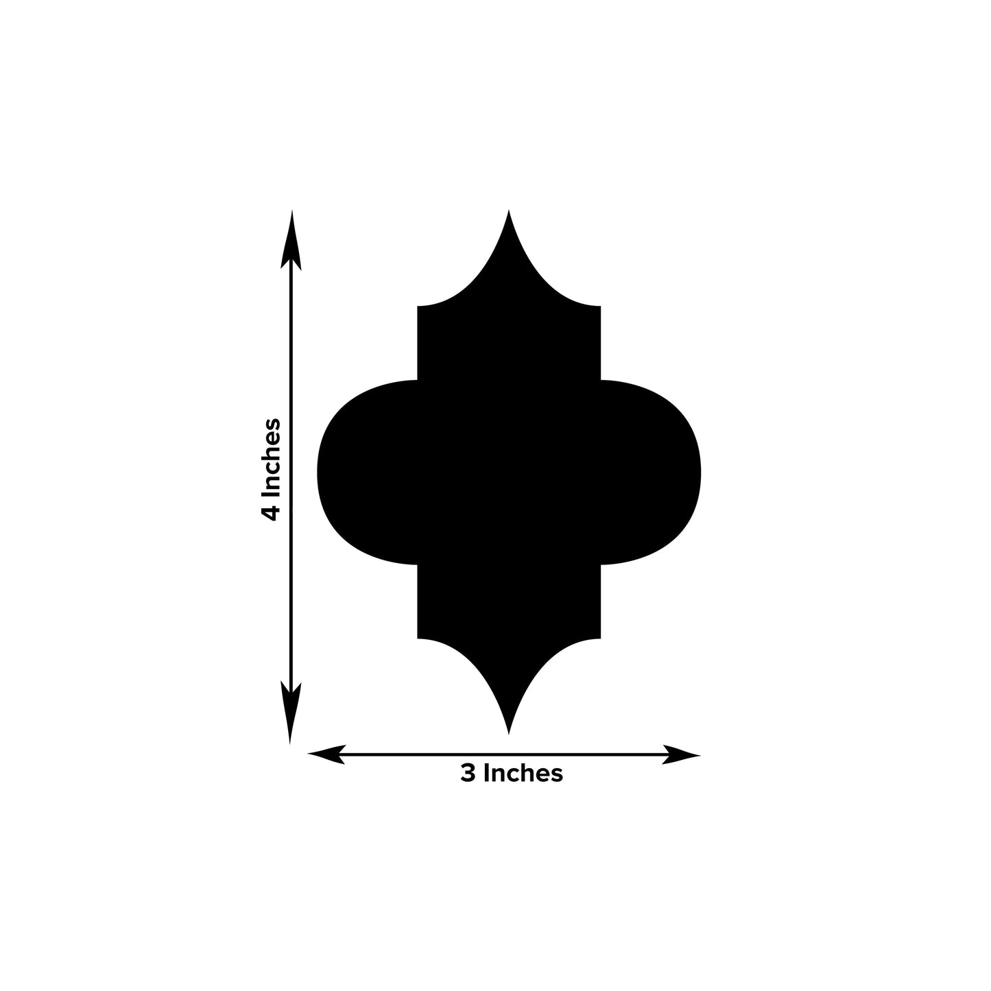 Luxury Acrylic Diamond Border Mirror Wall Décor