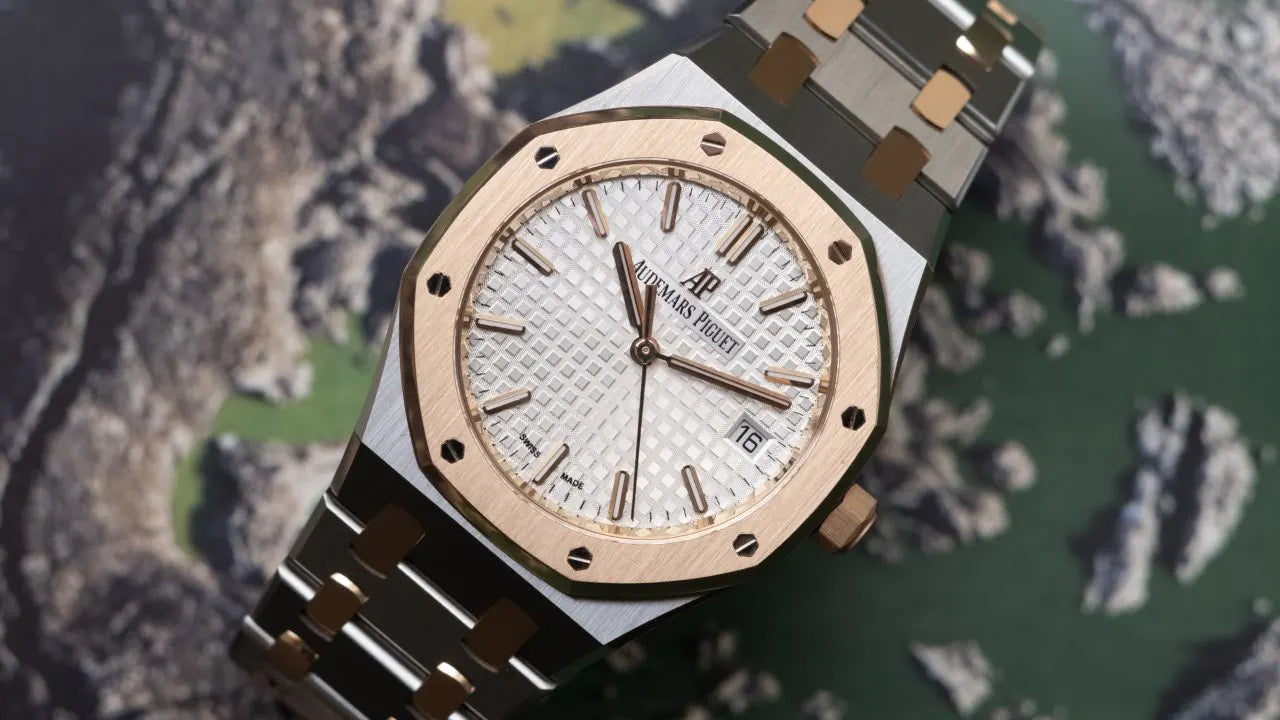 Classic AP Royal Oak Watch silver